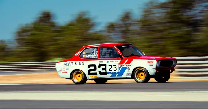 Datsun nº 23 en barrido